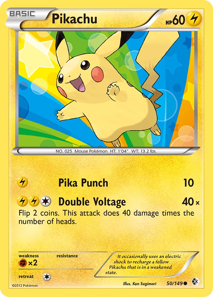 Boundaries Crossed Pikachu Pokémon card