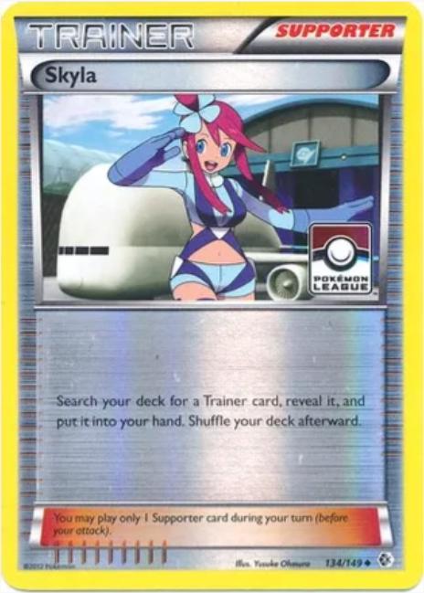 Boundaries Crossed Skyla [Pokemon-League] Pokémon card