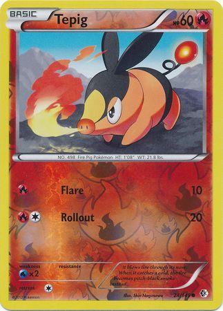 Tepig [Reverse Holo]