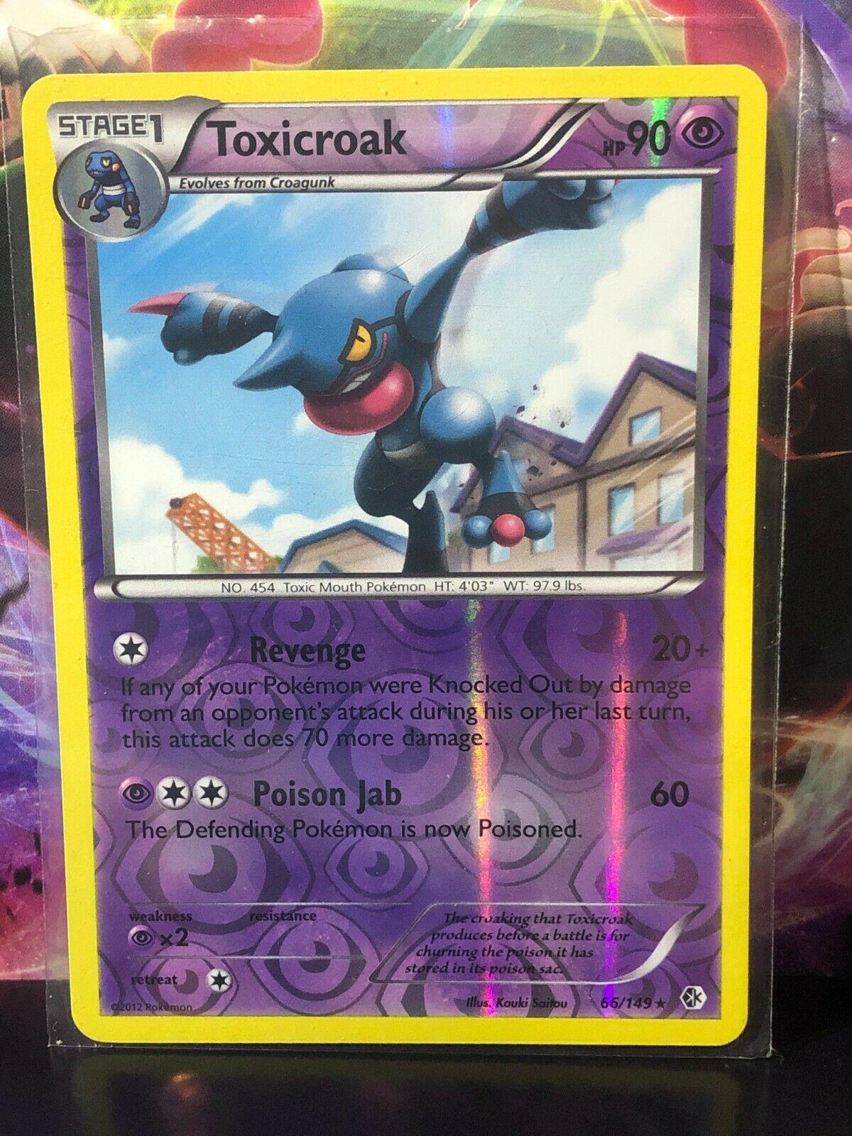 Toxicroak [Reverse Holo]