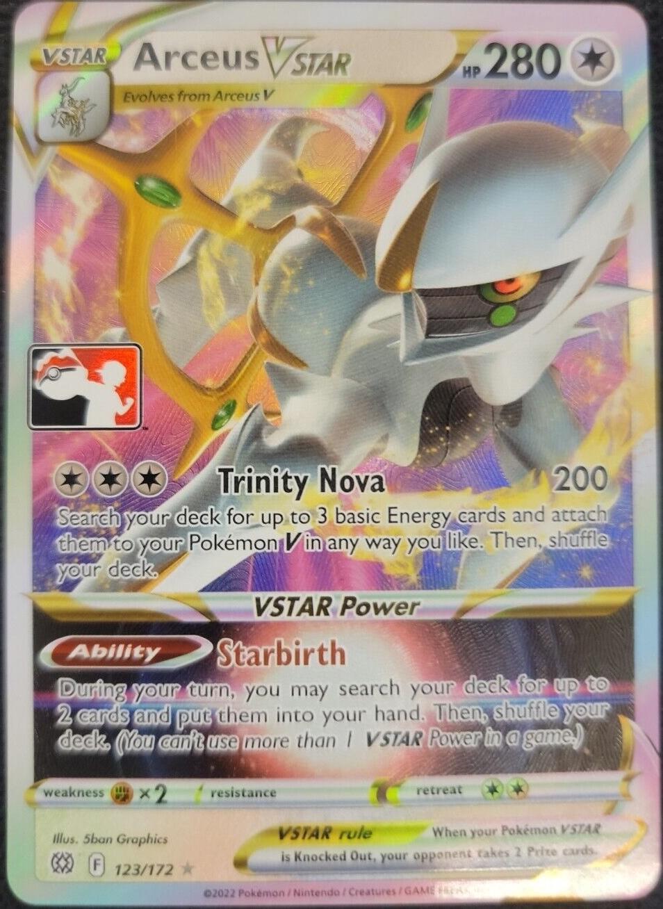 Brilliant Stars Arceus VSTAR [League-Promo] Pokémon card