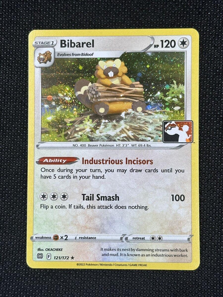 Brilliant Stars Bibarel [Prize-Pack-Holo] Pokémon card