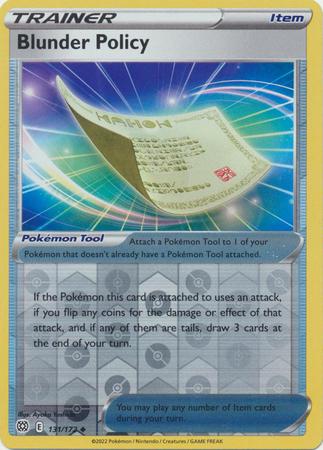 Blunder Policy [Reverse Holo]