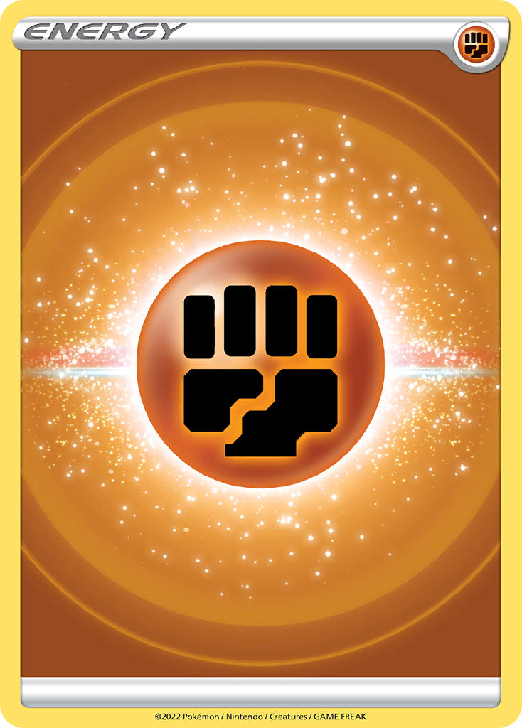 Brilliant Stars Fighting Energy Pokémon card