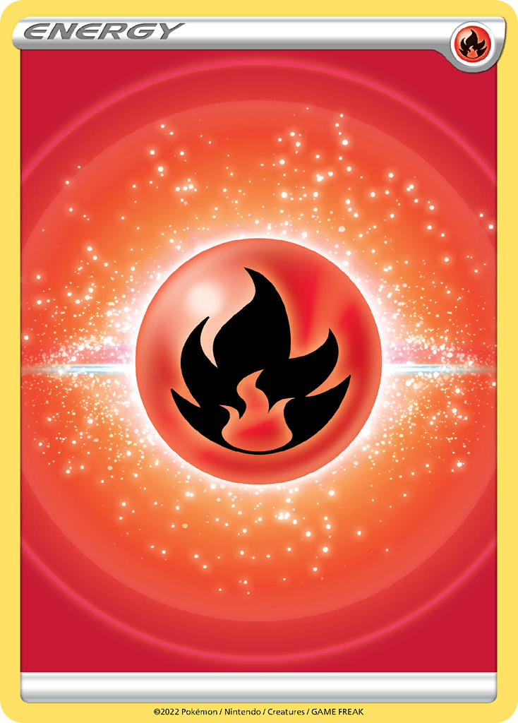 Brilliant Stars Fire Energy Pokémon card