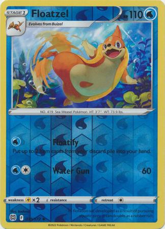Floatzel [Reverse Holo]