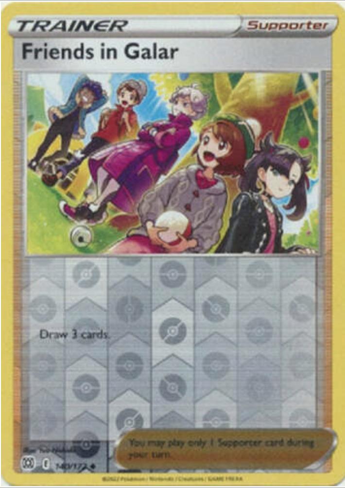 Friends in Galar [Reverse Holo]