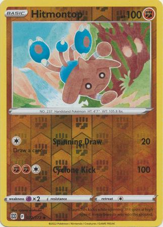 Hitmontop [Reverse Holo]