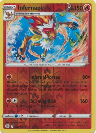 Infernape [Reverse Holo]