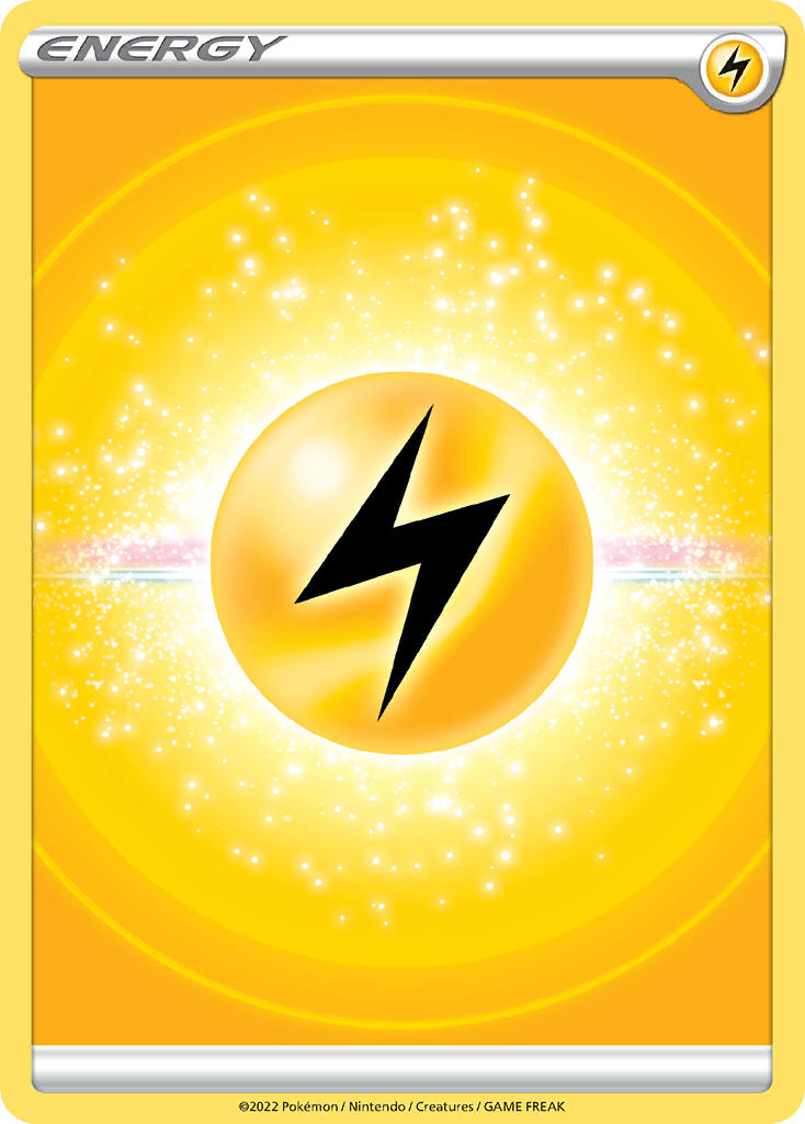 Brilliant Stars Lightning Energy Pokémon card