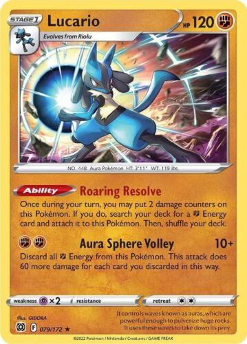 Brilliant Stars Lucario [Holo] Pokémon card