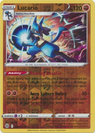 Lucario [Reverse Holo]