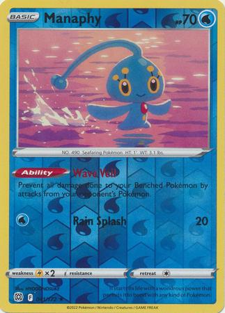 Manaphy [Reverse Holo]