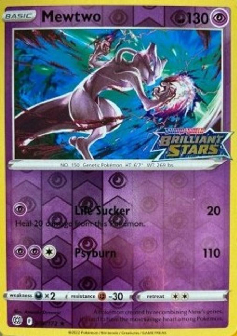 Brilliant Stars Mewtwo [Stamped] Pokémon card