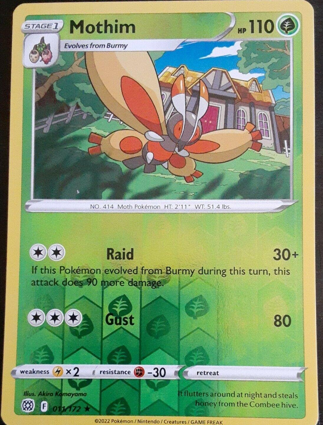 Mothim [Reverse Holo]
