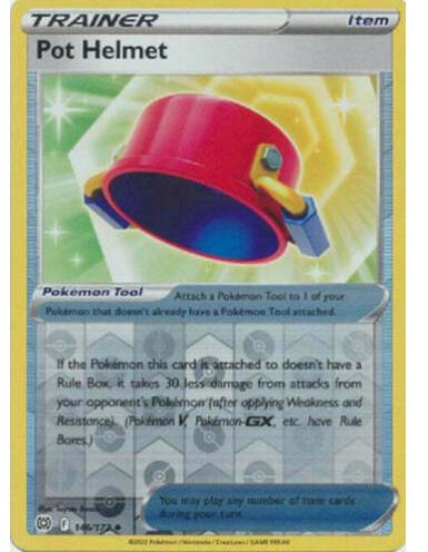 Pot Helmet [Reverse Holo]