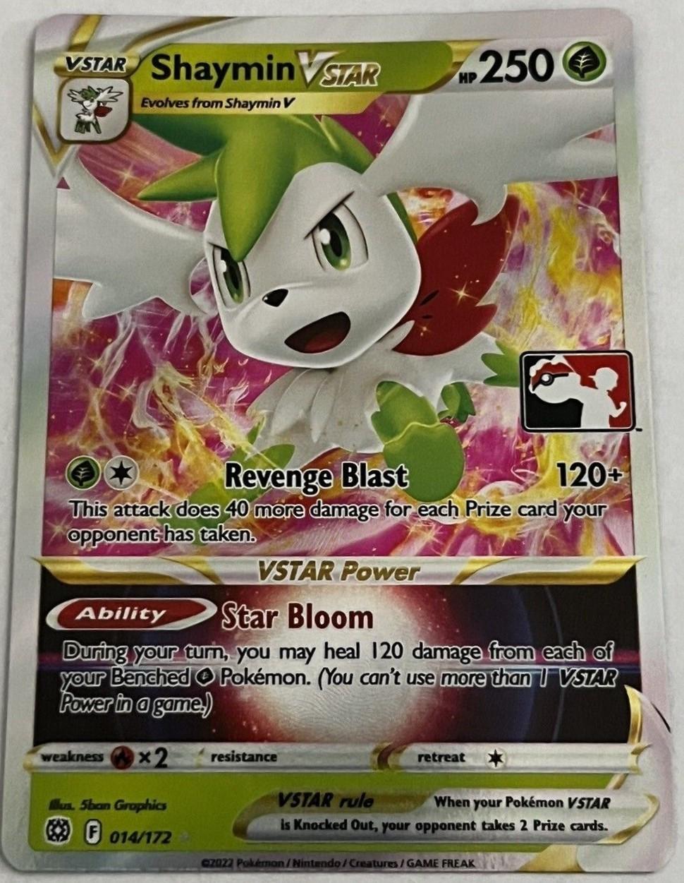 Brilliant Stars Shaymin VSTAR [Prize-Pack] Pokémon card