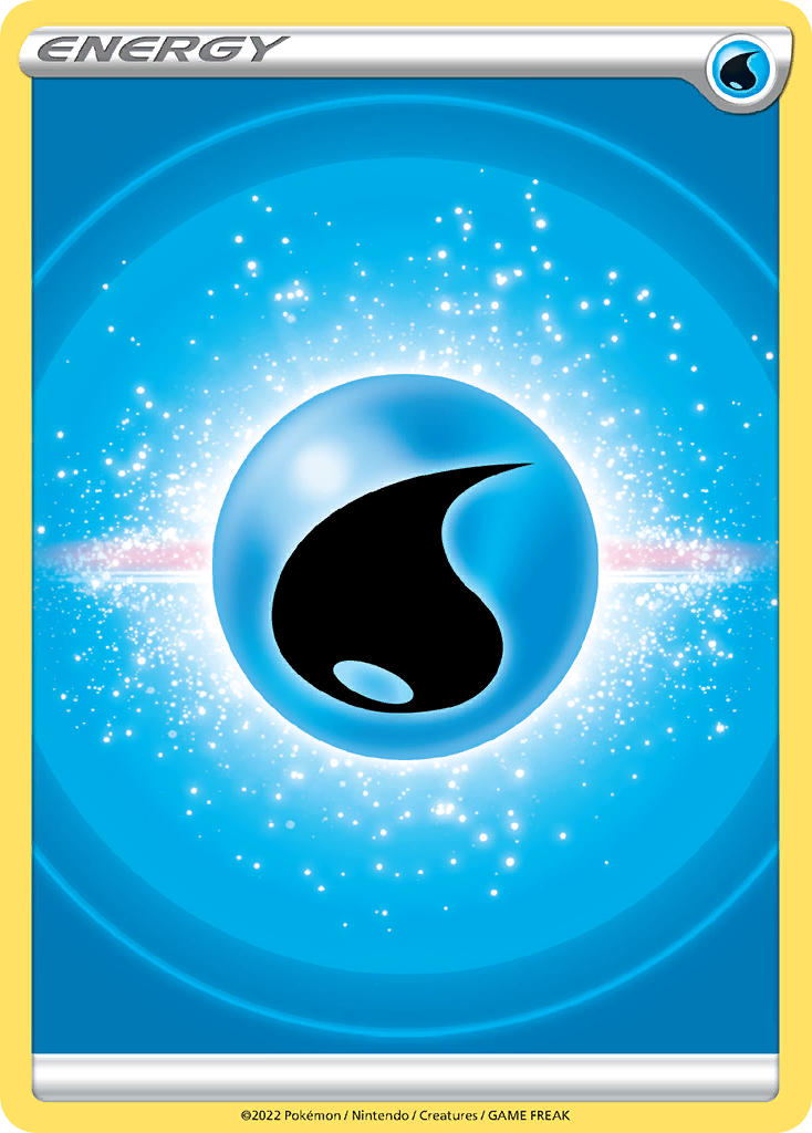 Brilliant Stars Water Energy Pokémon card