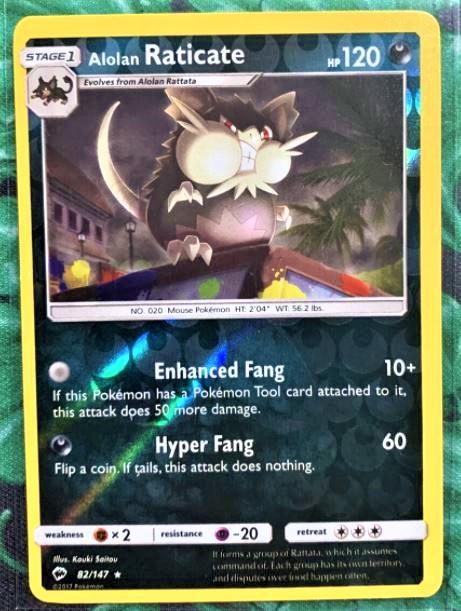 Alolan Raticate [Reverse Holo]