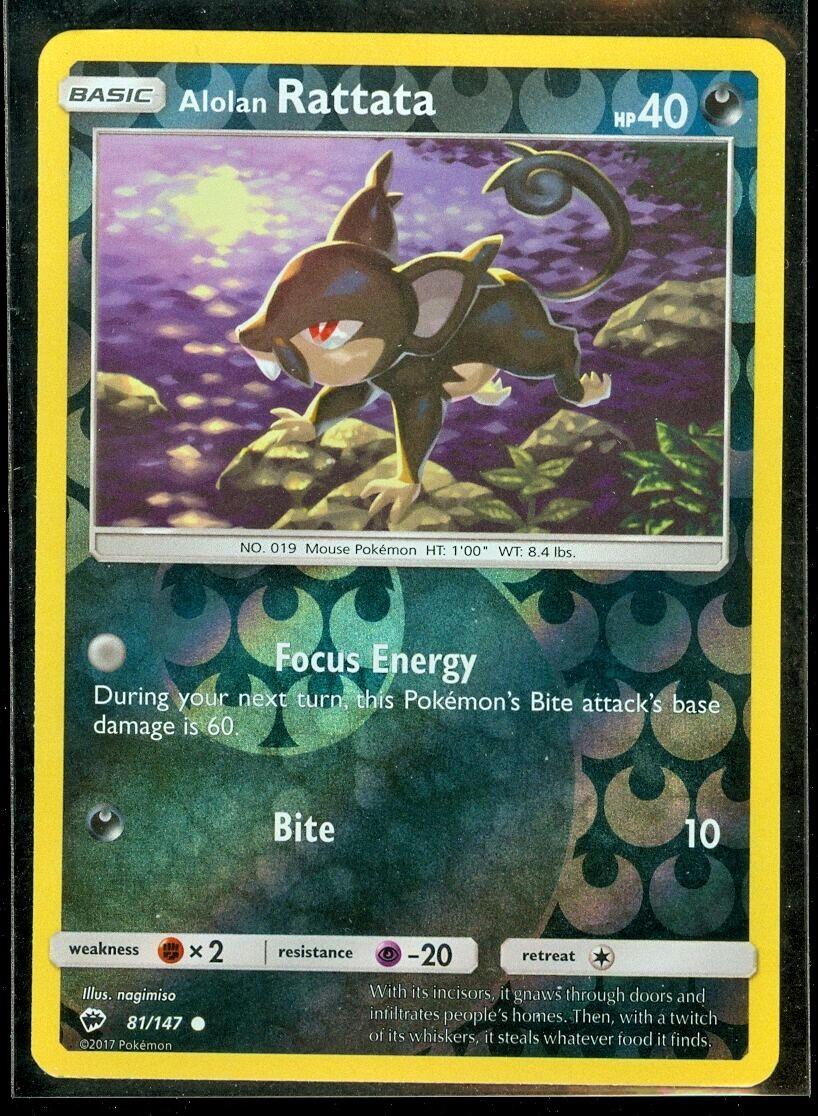 Alolan Rattata [Reverse Holo]