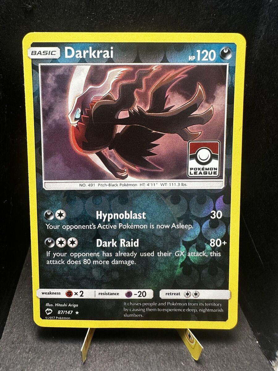 Burning Shadows Darkrai [Pokemon-League] Pokémon card