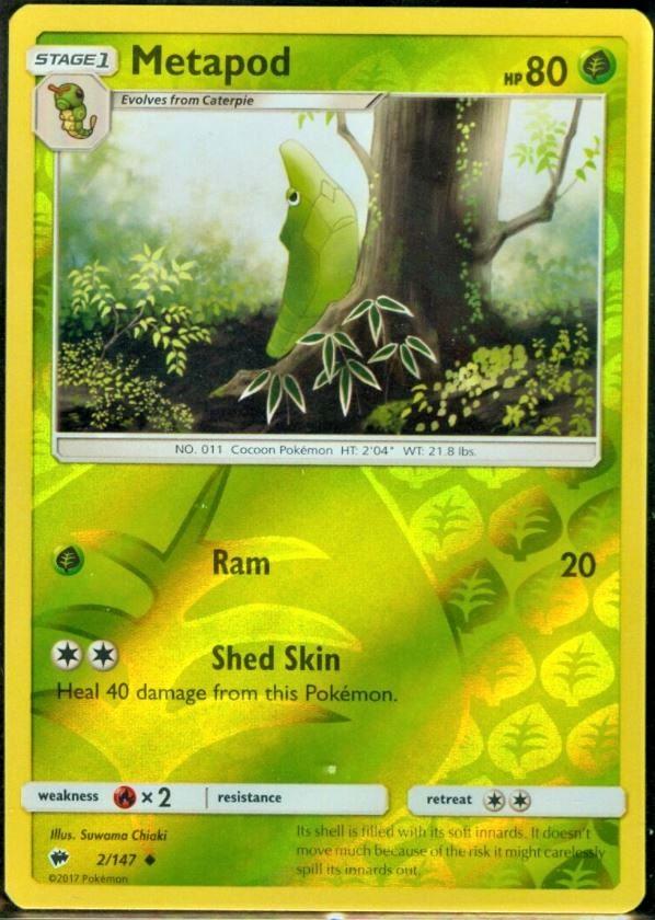 Metapod [Reverse Holo]