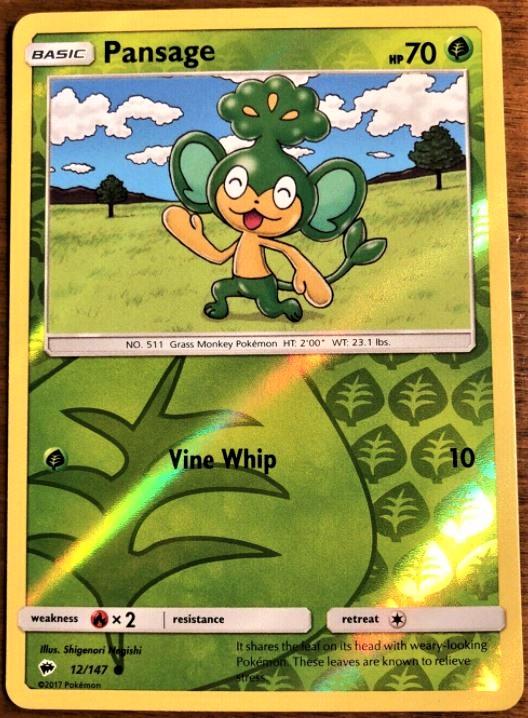 Pansage [Reverse Holo]