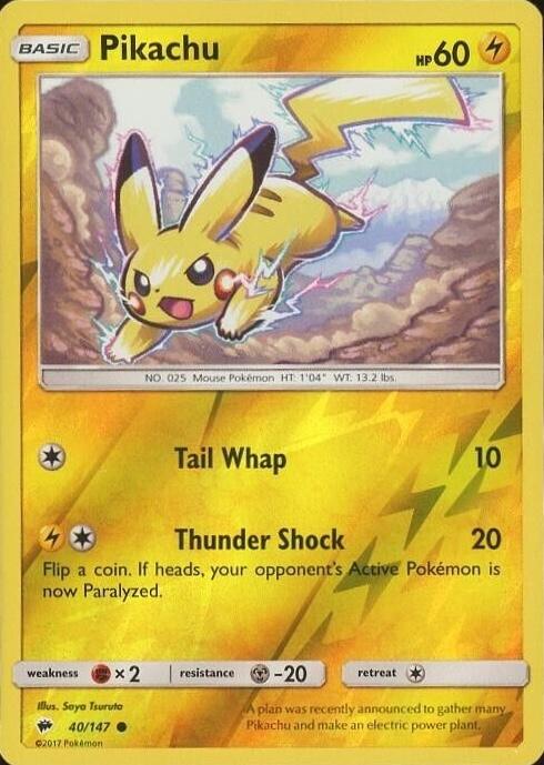 Pikachu [Reverse Holo]