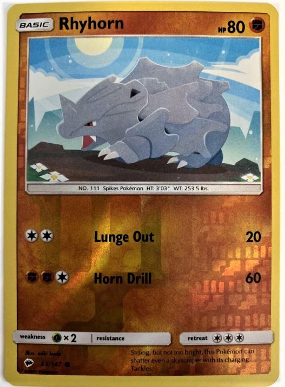 Rhyhorn [Reverse Holo]