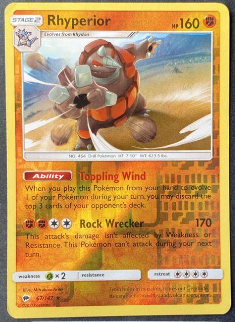 Rhyperior [Reverse Holo]
