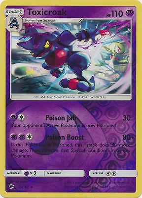 Toxicroak [Reverse Holo]