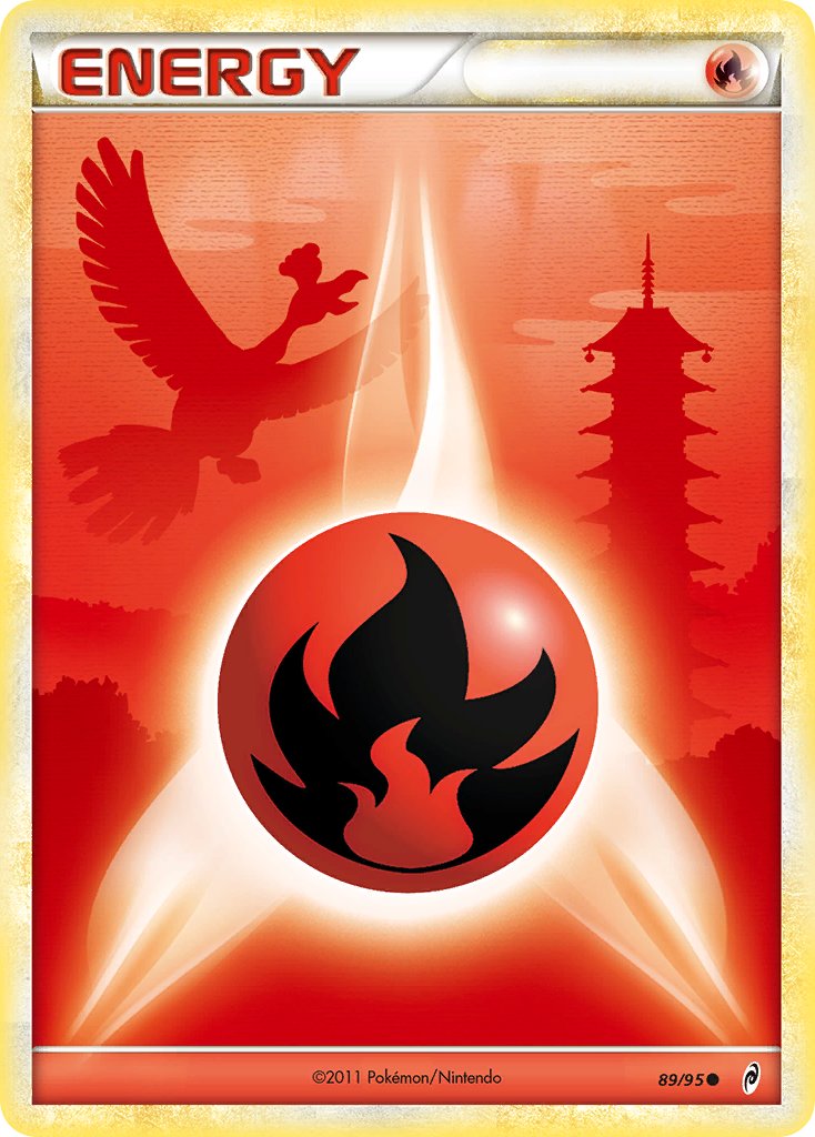 Call of Legends Fire Energy Pokémon card