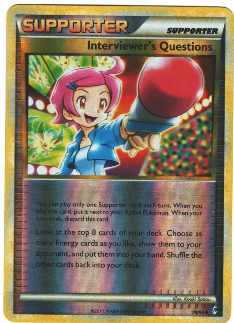 Interviewer's Questions [Reverse Holo]