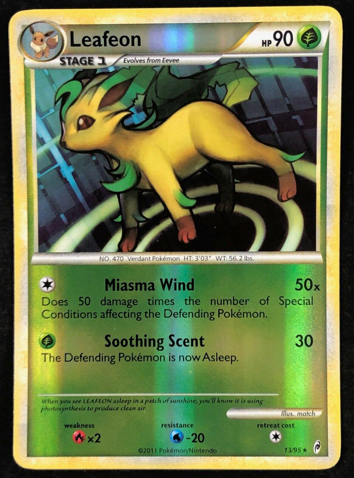 Leafeon [Reverse Holo]