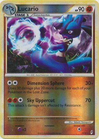 Lucario [Reverse Holo]
