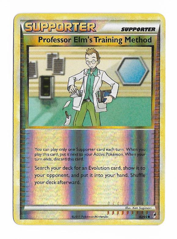 Professor Elm's Training Method [Reverse Holo]