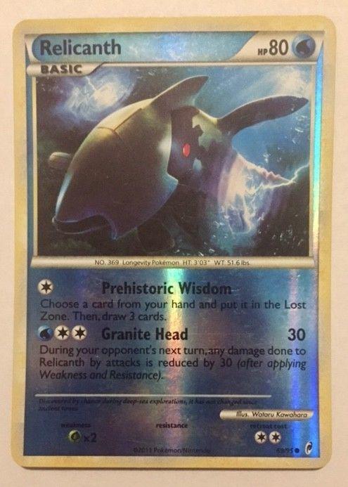 Call of Legends Relicanth [Reverse Holo] Pokémon card