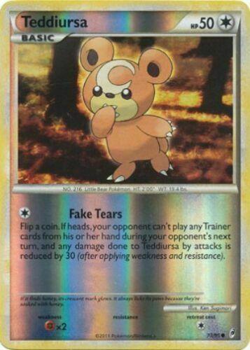 Teddiursa [Reverse Holo]