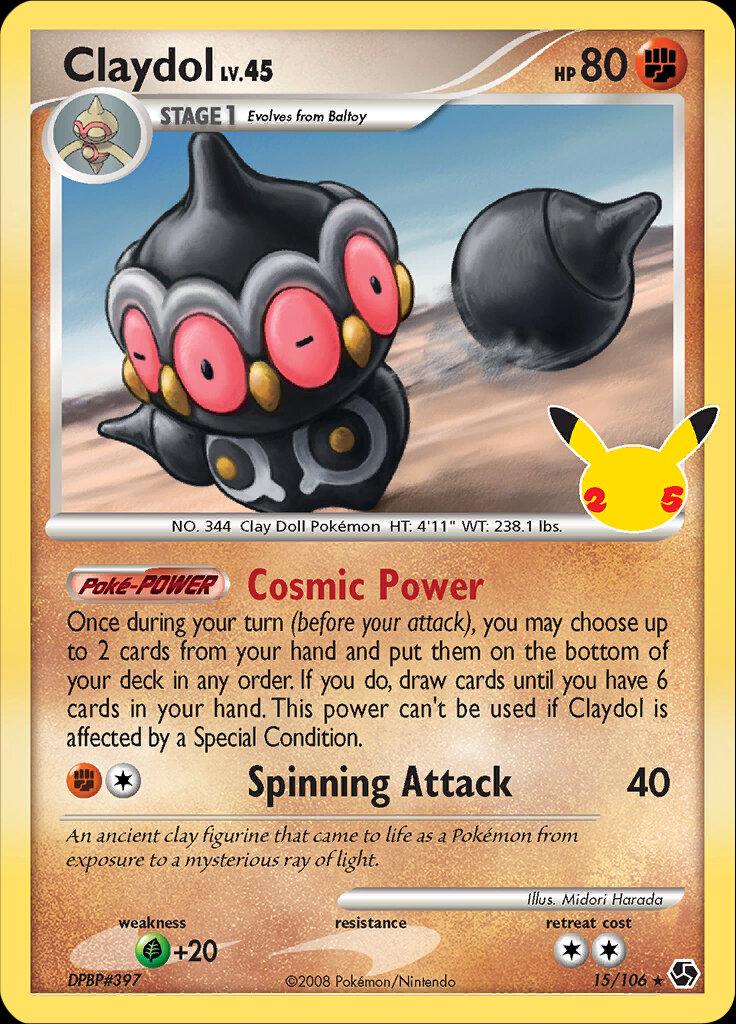 Celebrations Claydol [Holo] Pokémon card