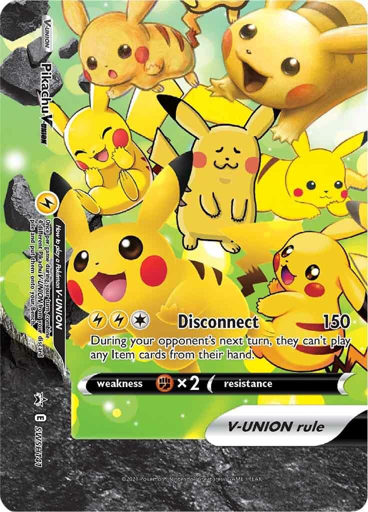 Celebrations Pikachu V Union Pokémon card