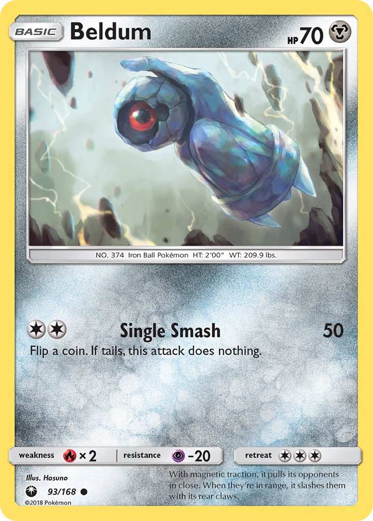 Celestial Storm Beldum Pokémon card