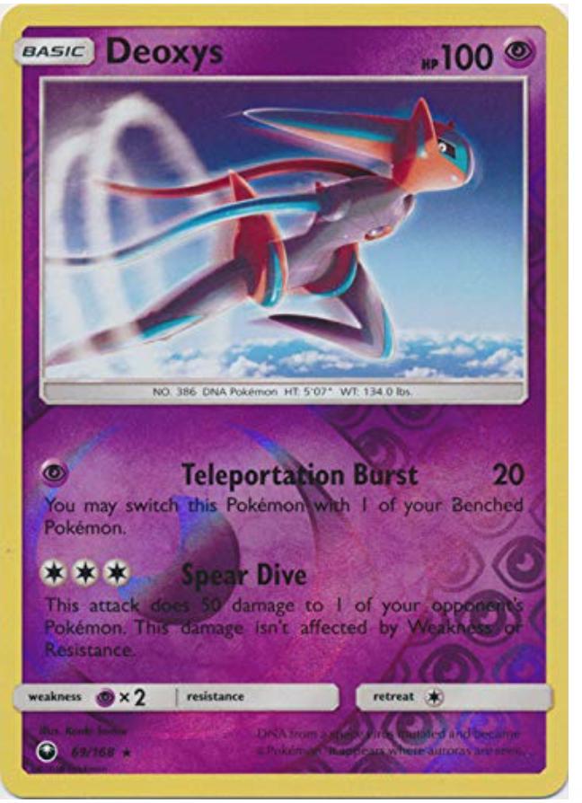 Deoxys [Reverse Holo]