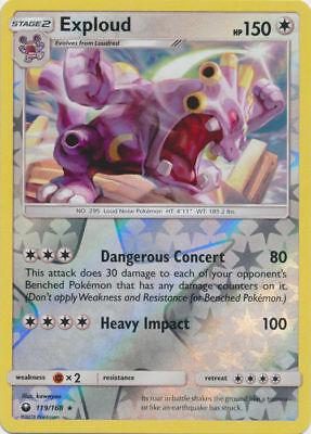 Celestial Storm Exploud [Reverse Holo] Pokémon card