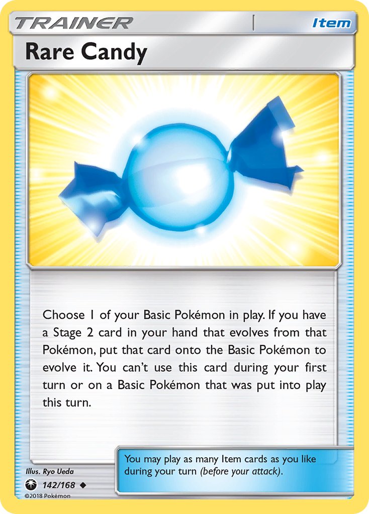 Celestial Storm Rare Candy Pokémon card