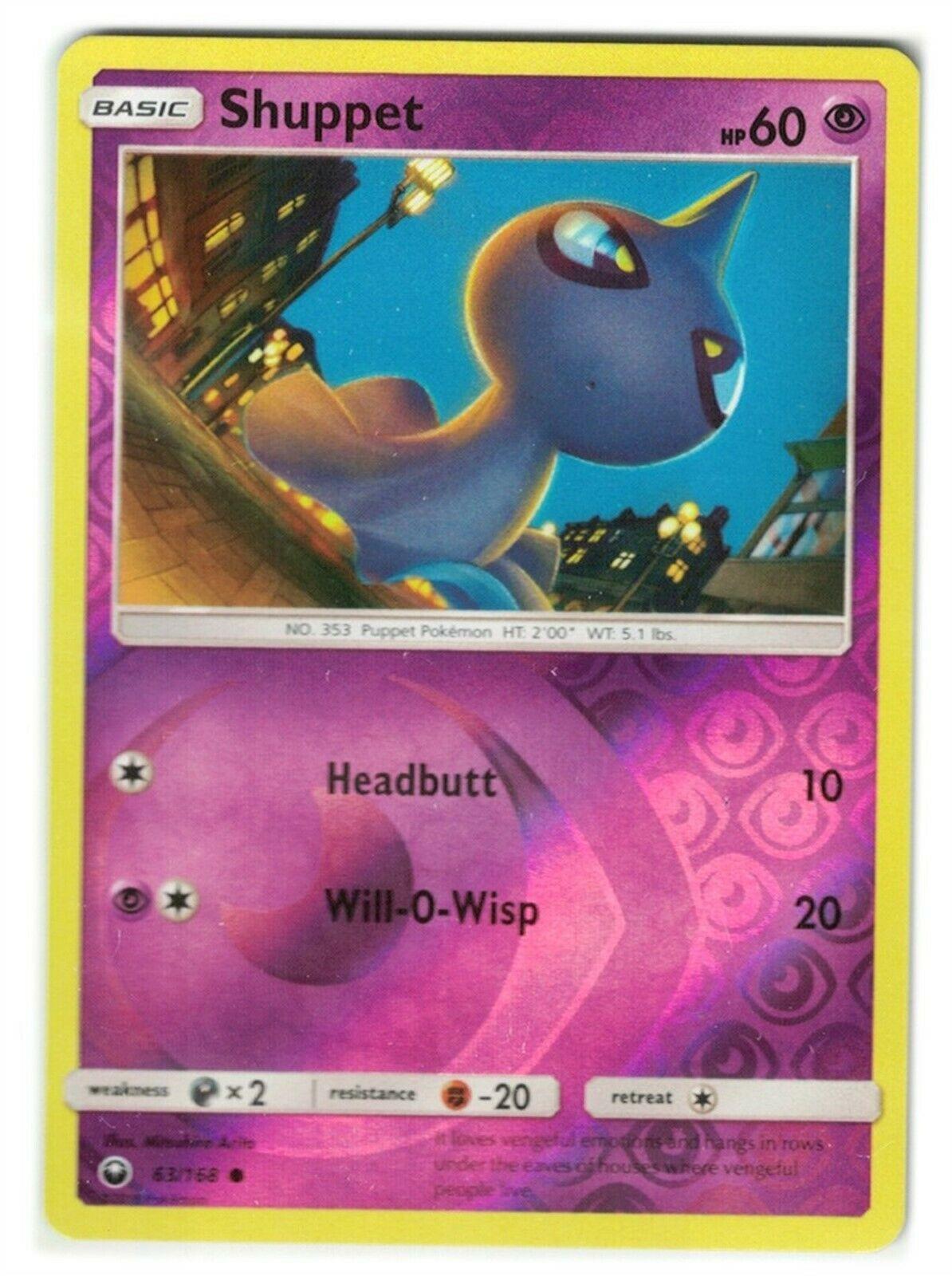 Celestial Storm Shuppet [Reverse Holo] Pokémon card