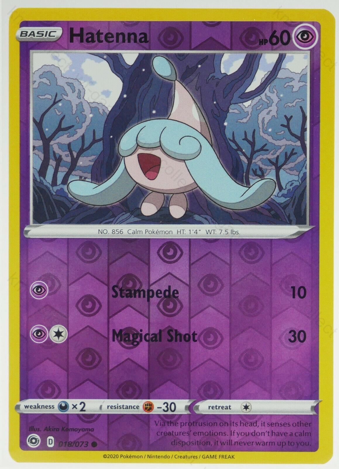 Hatenna [Reverse Holo]