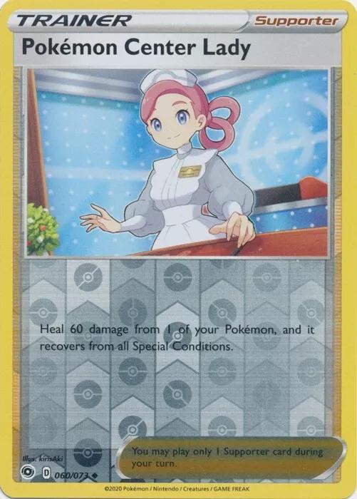 Pokemon Center Lady [Reverse Holo]