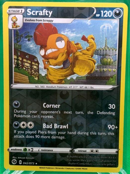 Scrafty [Reverse Holo]