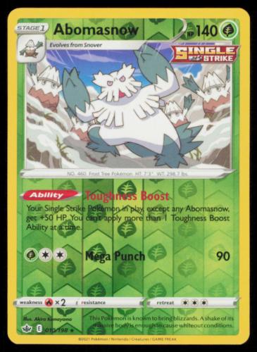 Abomasnow [Reverse Holo]