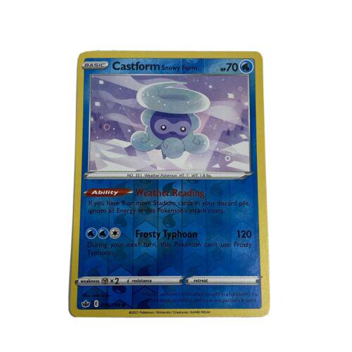 Castform Snowy Form [Reverse Holo]